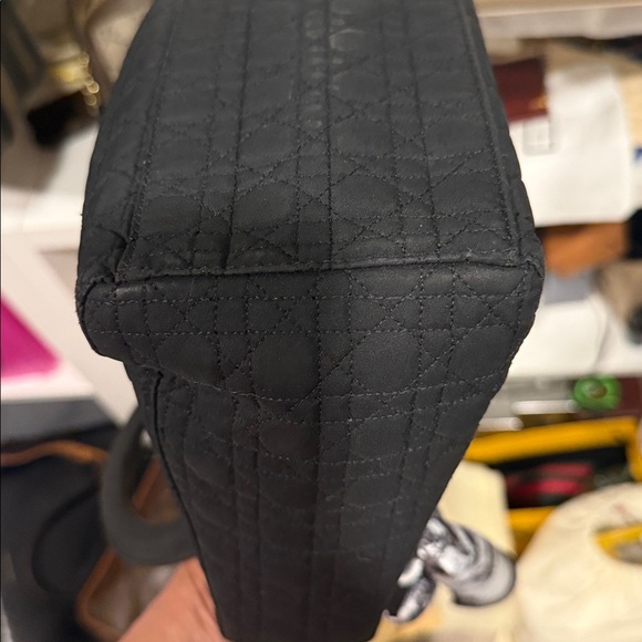 Dior Lady Dior Black Quilted Handbag